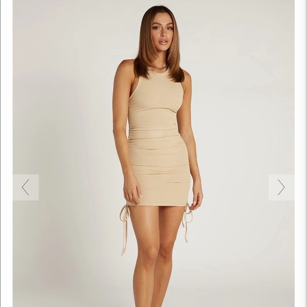 * SOLD* DISSH CREAM KNIT MINI DRESS